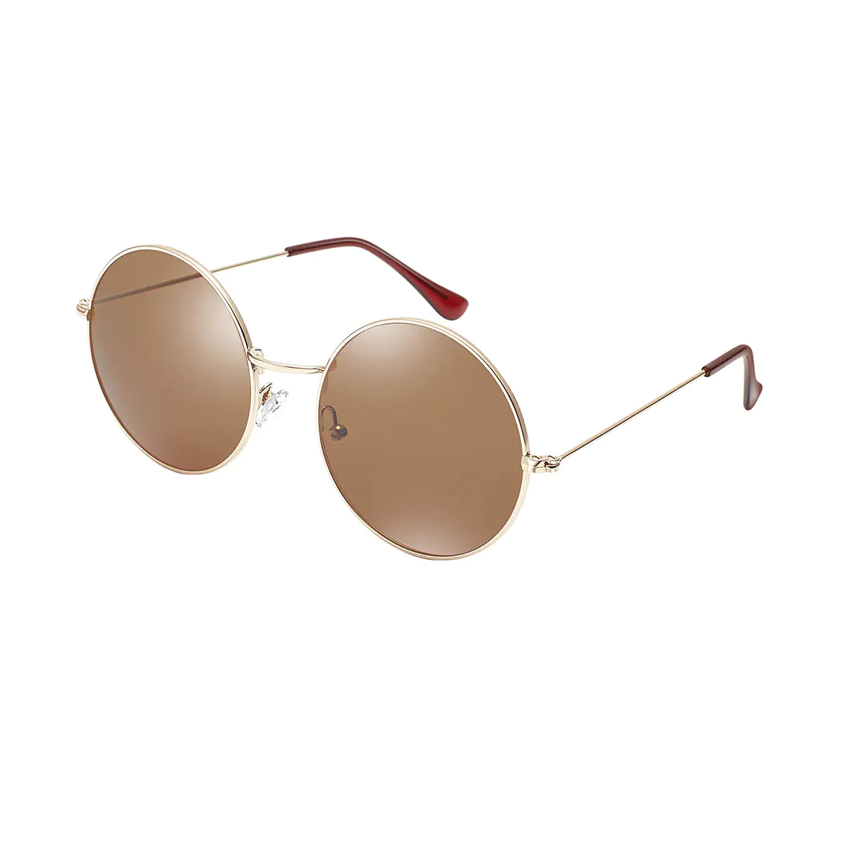 Round Gold Sunglasses