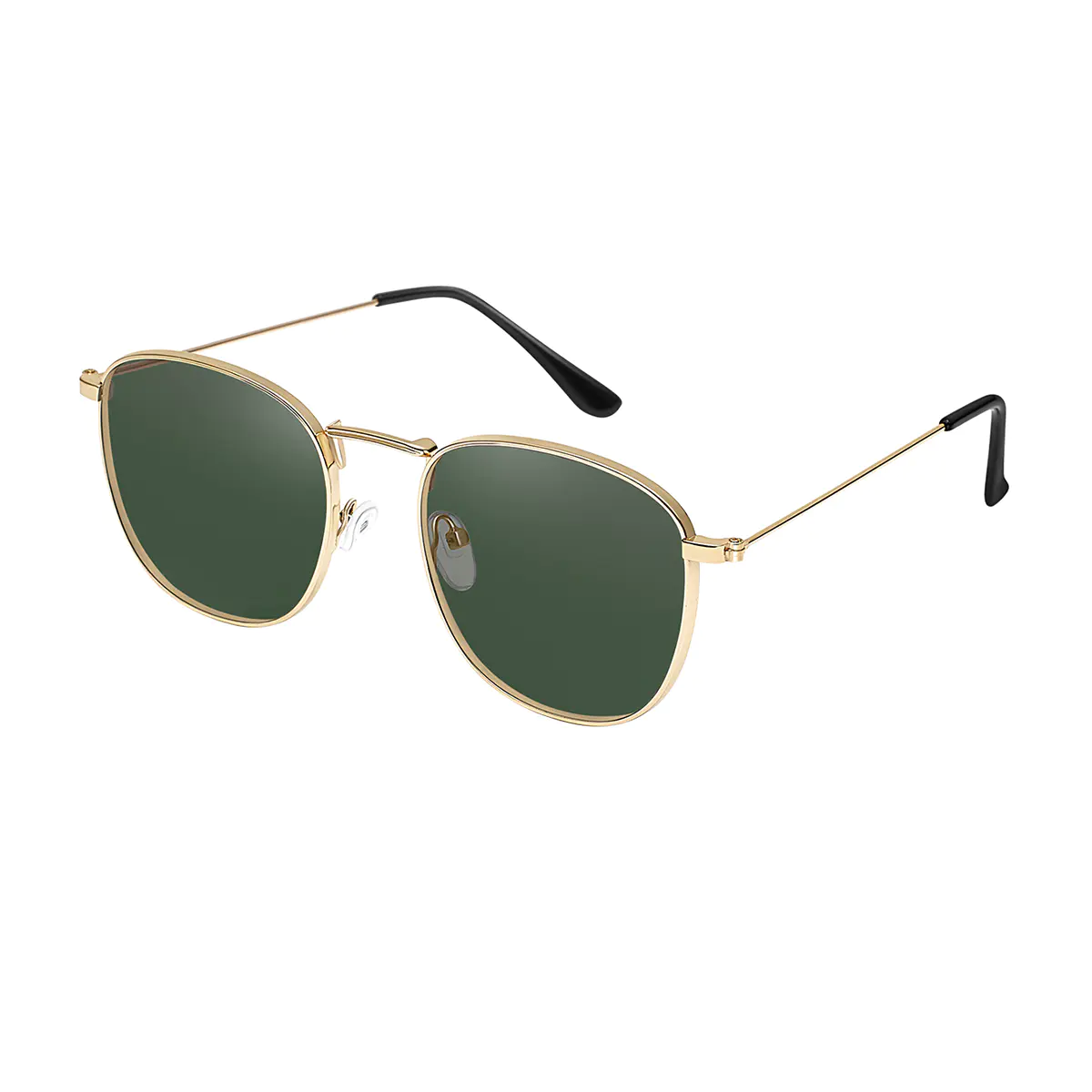 Square Gold Sunglasses
