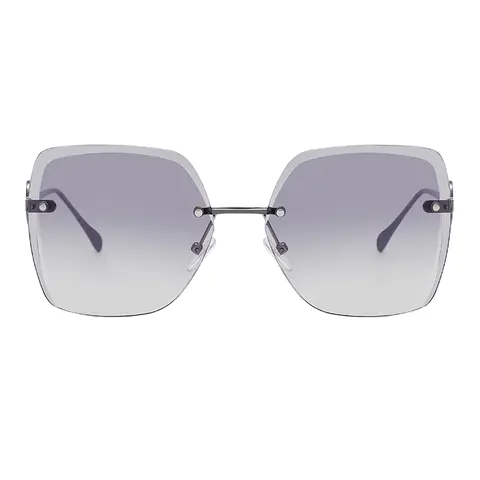 Geometric Black Sunglasses