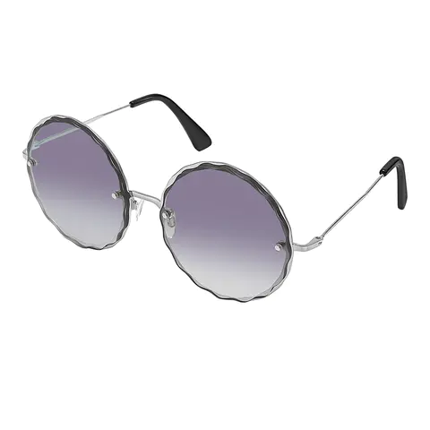 Round Gold Sunglasses