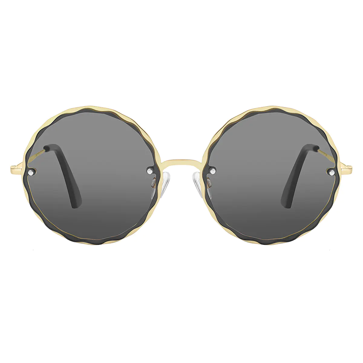 Round Gold Sunglasses