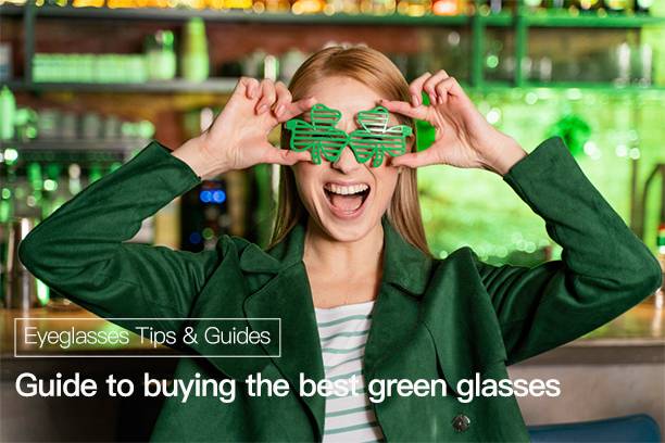 green glasses