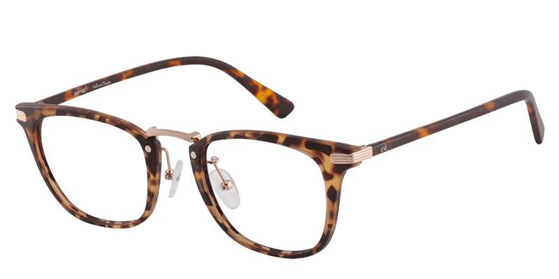 bold rectangular glasses
