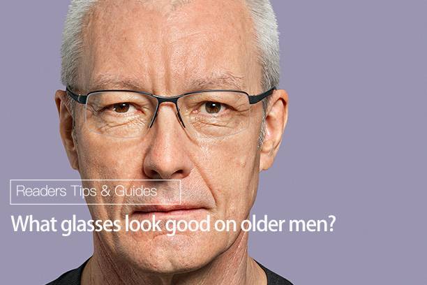 older men with wear glasses