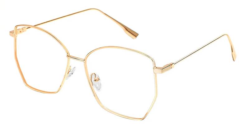 Geometric frames glasses